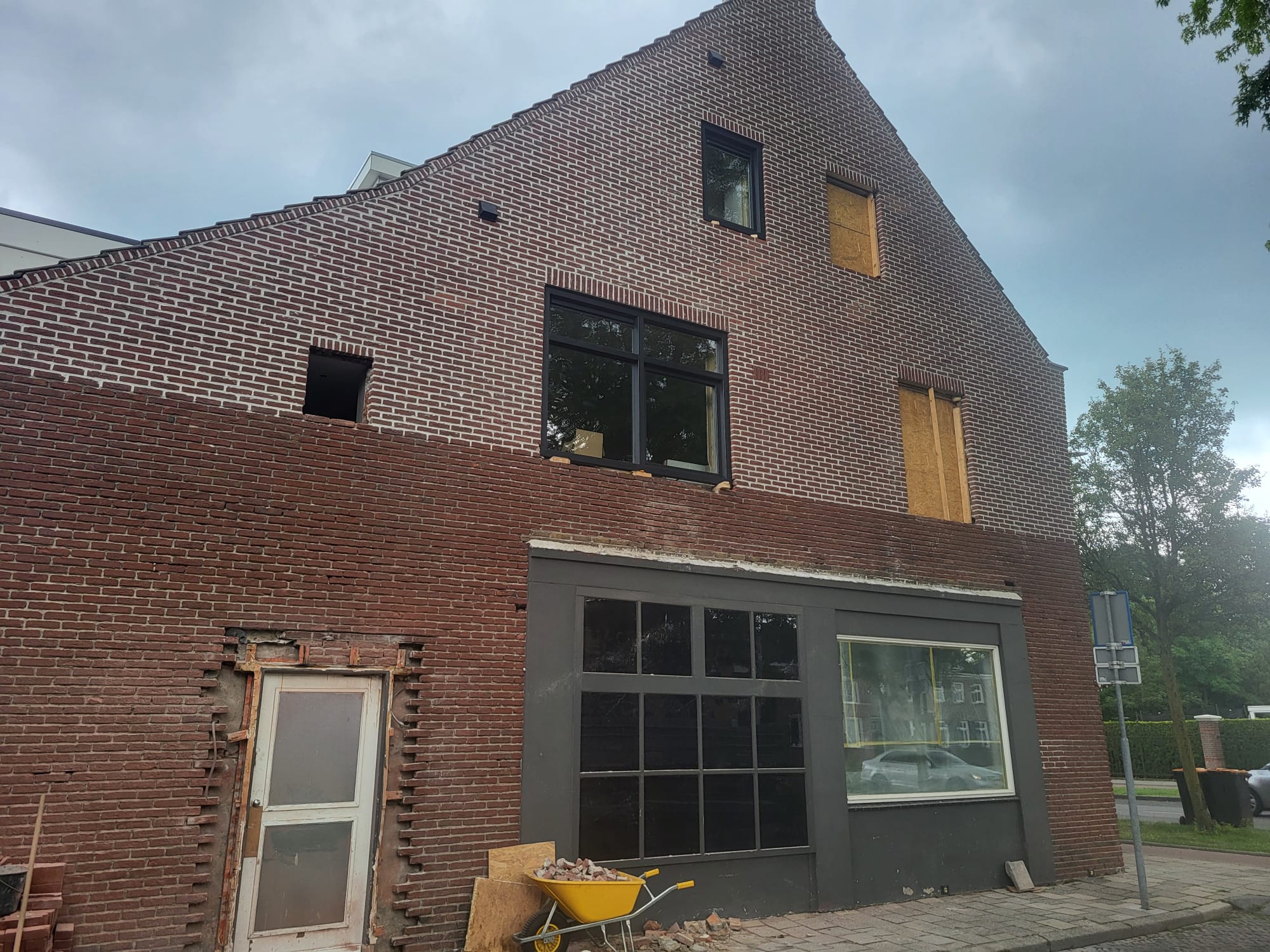 Woning verbouwing Hoogeveen | Nieuwe kozijnen, nieuwe lateien en alles gevoegd