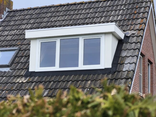 Nieuwe dakkapel in Ruinen