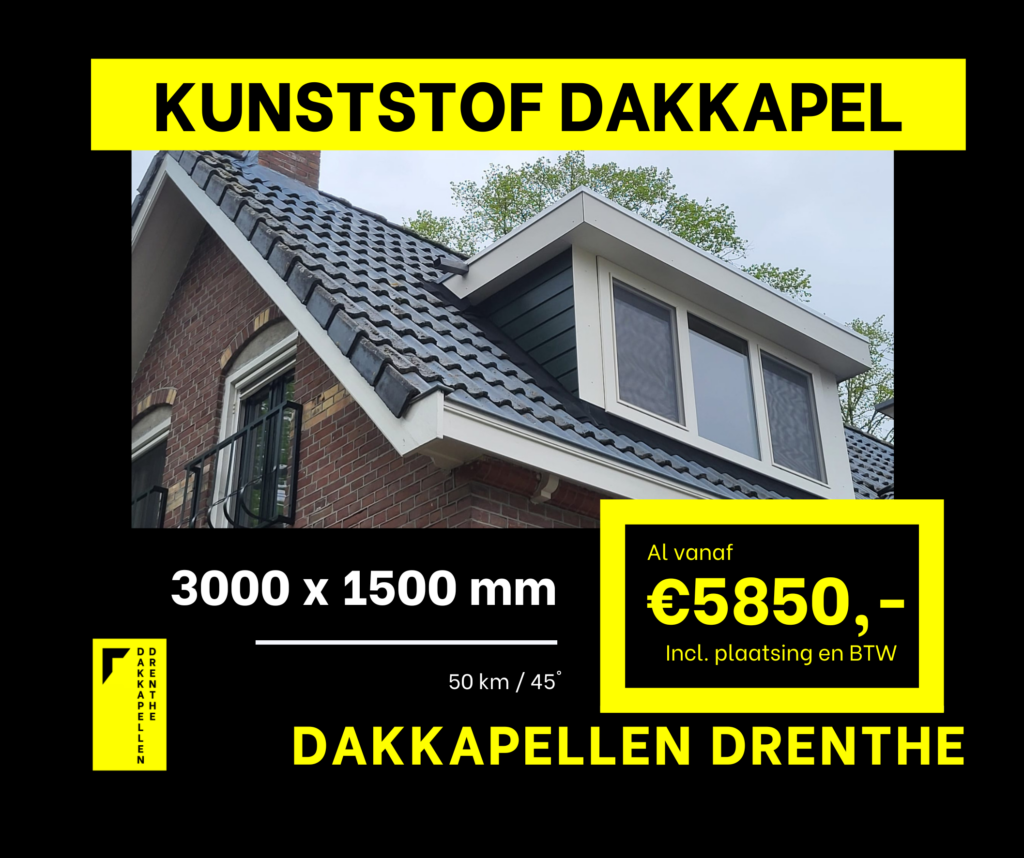 Banner Dakkapellen Drenthe - Aanbieding