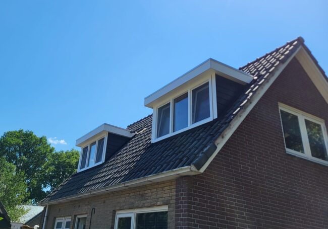 Dubbele dakkapel in Coevorden